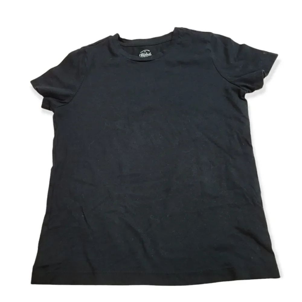 Faded Glory black shirt L10/12
